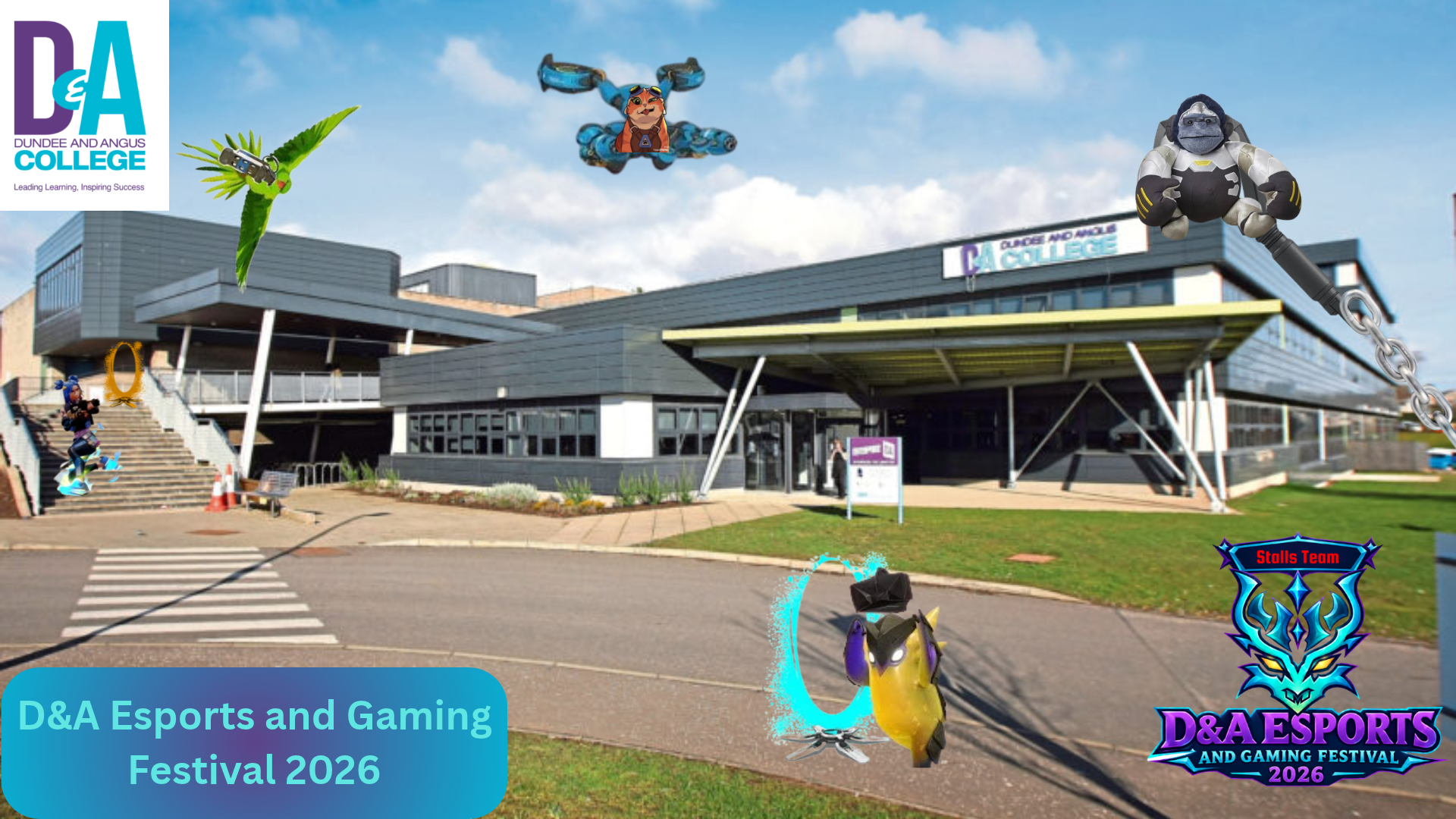 Dundee and Angus Esports and Gaming Festival Stalls